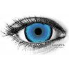 Lucifer Crazy šošovky - nedioptrické - AQUAMAN BLUE mini sclera (2 šošovky)
