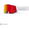 100% SNOWCRAFT HiPER okuliare, White/Red