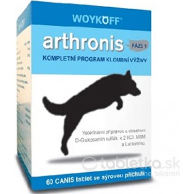 arthronis FÁZA 1 tbl CANIS so syrovou príchuťou 60 ks