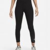 Nike Sportswear Classic Womens High-Waisted 7/8 Leggings | 0196153414693 | Čierna | L