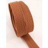 Polypropylénový popruh šírka 2 cm - škoricová