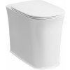 Kerasan THE NEW YORKER WC misa 36,5x60cm, spodný/zadný odpad, biela 561801