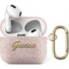 Ochranné puzdro Guess Script Metal Collection pre AirPods 3 GUA34GSMP ružové