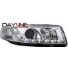 DAYLINE predné svetlá Seat Leon/Toledo 99-04 chróm