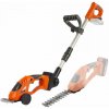 Nožnice na živý plot PowerPlus AKU plotostrih/zastrihávač trávnikov 20V s tel. rukoväťou (bez AKU) (POWDPG75300)