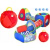 Detský stan s tunelom LEAN Toys 3 roky +