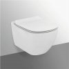 Ideal Standard Tesi - Závesné WC s AQUABLADE® technológiou + ultraploché sedátko, biela T354701