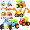 Huile Toys sada Traktor + bager + domiešavač + tatra