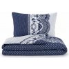 Kvalitex Posteľné bavlnené obliečky CANZONE modré 1x 220/200, 2x 70/90cm