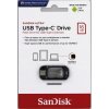 USB kľúč SanDisk Ultra 16 GB USB 3.1 typ C strieborný