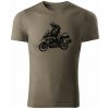 T-ričko BMW GS tour pánske tričko Farba trička: Army, Veľkosť: XL