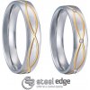 Steel Wedding Snubné prstene chirurgická ocel SSPL008 veľkosť: 54