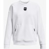 Mikina Under Armour Summit Knit Oversize Crew-WHT