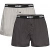 Boss natural pure cotton black & grey blue color combo