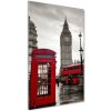 Vertikálny foto obraz akryl do obývačky Big Ben Londýn 50x100 cm