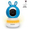 EVOLVEO Baby Monitor LUX, Chytrá 360° videochůvička s nočním viděním, detekcí pláče a pohybu, modrá CAM-LUX-B