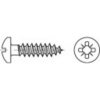 TOOLCRAFT 1069677 polkruhové skrutky 3.5 mm 25 mm krížová dražka Pozidriv 88096 nerezová ocel A2 1000 ks; 1069677