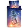 Textilomanie 3D obliečky z mikrovlákna ASTRONAUT, modré Rozmer obliečky: 70 x 90 cm | 140 x 200 cm