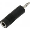SOLEX Redukcia AC6 JACK 3,5 mm stereo – JACK 6,3 mm stereo