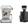 Ascaso Dream PID, leštený hliník + Eureka Mignon Zero 55s, BL black