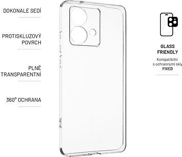 FIXED TPU Gel Motorola Edge 40 Neo, clear FIXTCC-1229