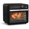 Klarstein Air Glaze Digital teplovzdušná fritéza, 2100 W, 16 programov, aplikácia, 34 litrov, vrátane sady príslušenstva (TK32-AirGlazeDigBlac)