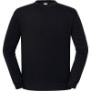 Fruit of the Loom Mikina Iconic 250 Set-In Sweat, unisex COT16229200213-black 3XL Černá