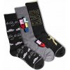 Elvis Presley 3 Pack Gift Box One Size Ponožky
