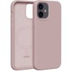 Obal Etteri Silicone Mag Apple iPhone 12/12 Pro ružový