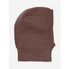 Detská pletená merino kukla hnedá Marron CeLaVi