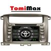 TomiMax Toyota Land Cruiser 100 Android 14 autorádio s WIFI, GPS, USB, BT HW výbava: 4 Core 2GB+16GB PX HIGH