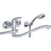 Novaservis Vaňová paneláková batéria 100 mm Metalia 55 chróm 55033,0