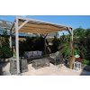 Záhradný baldachýn 2 x 5 m - Piesková