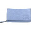 SEGALI Dámska kožená peňaženka SG-21770 sv. modrá