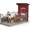 Schleich Farm Box pre poníka s kobylou mustanga 42724