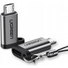 Ugreen USB typ C na Micro USB Sivá KP31105