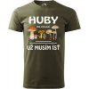 Pánske tričko Huby ma volajú (Tričko pre hubára)