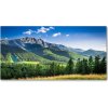 Foto obraz fotografie na skle Skokanský mostík Tatry 100x50 cm