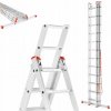 Rebrík Higher z hliníka 3 x 12 až 150 kg