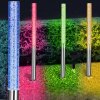 InternetovaZahrada - Sada 4 LED solárnych lámp - farebné
