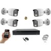 Monitorrs Security Full Color AI IP 4 kamerový set WTube (6021K4) (Monitorrs Security)