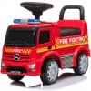 Detské odrážadlo so zvukom Mercedes Baby Mix POŽIARNICI červené