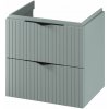 Cersanit Tirso skrinka 59.4x44.7x57.2 cm závesná kúpeľňová skrinka pod umývadlo modrá-zelená S1015-015
