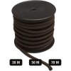 Mil-Tec ČIERNE LANO COMMANDO 7 MM (50 M)