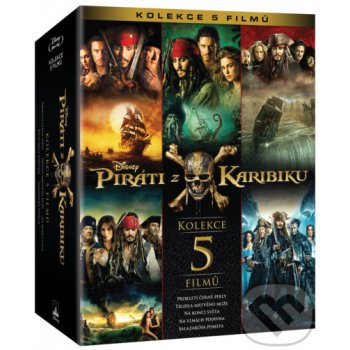 Kolekce: Piráti z Karibiku 1. - 5. DVD