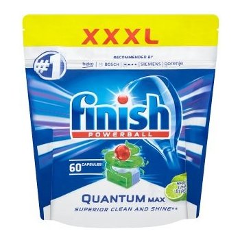 Finish Powerball Quantum max apple lime blast tablety do umývačky riadu 60 ks 930 g