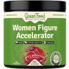 GREENFOOD NUTRITION Women Figure Accelerator šťavnatá malina 240 g