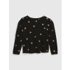 GAP 785653-01 Dětské tričko s kapsičkou Černá - 18-24M