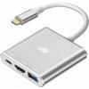 TB adapter USB-C 3v1 - HDMI, USB, PD (AKTBXVAU3HMPDAV)