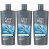 Dove Men+Care pánsky sprchový gél Hydrating Clean Comfort 3x700ml Dove